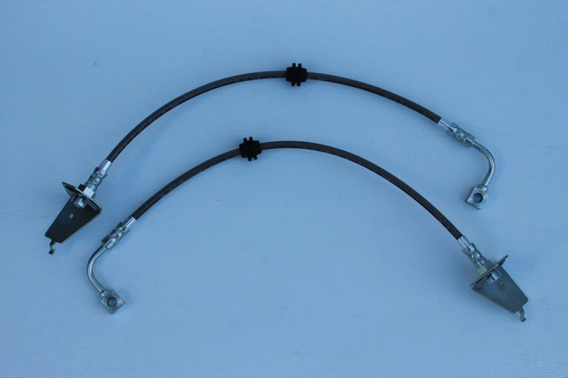 BA Ford Falcon Sedan Braided Rear Brake Hose Set (2) (9/02-1/03)