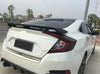 Honda Civic Sedan Unpainted Rear Trunk Spoiler Wing (2016-2020)