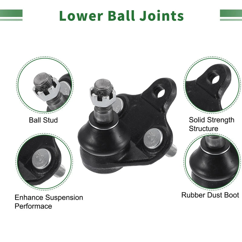 Toyota RAV4 4pcs Front Suspension Kit Sway Bar Links Ball Joints (2001-2023)
