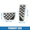 Jeep Wrangler JL (2018-2023) - Foot Pedals Set of 1 Gas Brake Pedal Cover
