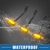 Ford F150 F250 F350 (2015-2023) Amber Black Grill LED Light Set