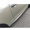 Mini Cooper F56 2014-23 Real Carbon Fiber Replace Side Skirt Extension Trim