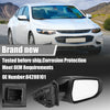 Chevrolet Malibu Hybrid Right Side Exterior Door Mirror Assembly Black