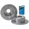 Commodore Rear Disc Brake Pads & Rotors Drilled & Slotted (78–97)