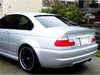 BMW E46 Sedan Coupe M3 Titan Silver Boot Lip Spoiler (2000-2006)