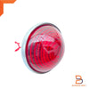 Willys Jeep CJ Red Lens Turn Signal Parking Light (1945-1975)
