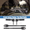 Chevrolet Avalanche Drag Link 4pcs Front Inner Outer Tie Rod End Links Kit