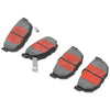 Nissan Pintara U12 Rear Disc Brake Pads Set 4cyl KA24E 2.4L (1989-1992)