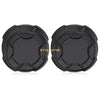 Polaris Ranger SP 570 2 x Front Matte Black Rim Caps (2022–2024)