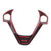 Ford Fiesta Mk7 Glossy Black Steering Wheel Cover Frame (2009-2017)