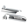 Harley Touring FLHT Chrome Fork Lower Leg Deflectors (2000-2013)