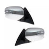 Mitsubishi L200 Triton Warrior 2006-2015 Chrome Electric Wing Mirrors LED