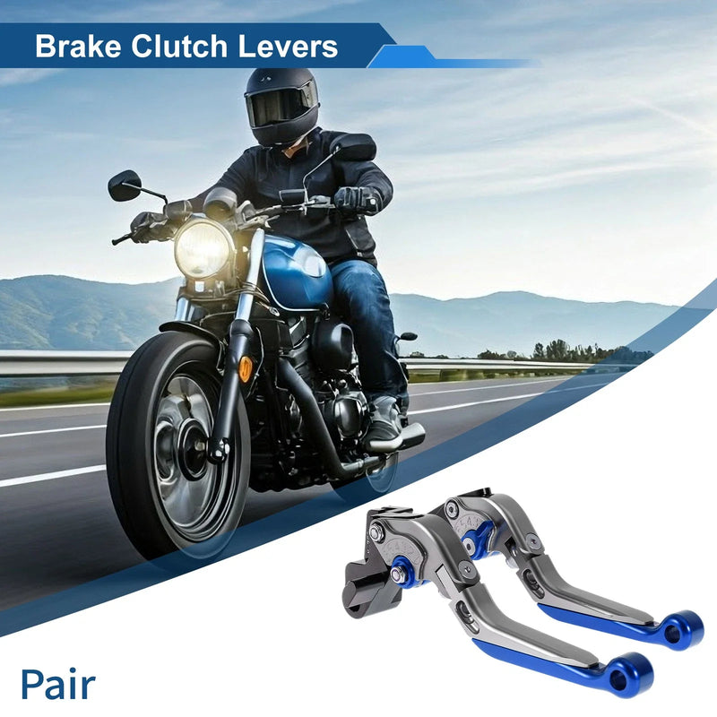 Kawasaki ER-5 Brake Clutch Levers / 2 x Adjustable Short Long /