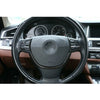 BMW 5 Series F10, 7 Series F01, F02 2 x Steering Wheel Knob Cover Bezel Set