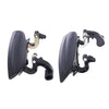 Kia Rio (2002-2005) Black Rear Left & Right Outer Door Handle Set of 2