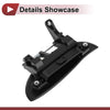 Hyundai Atos Rear Right Black ABS Exterior Door Handle (2000-2003)