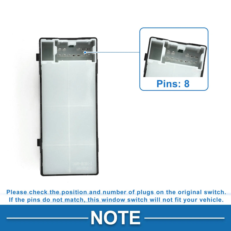 Nissan Rogue, Versa Power Window Switch (2008-2023)