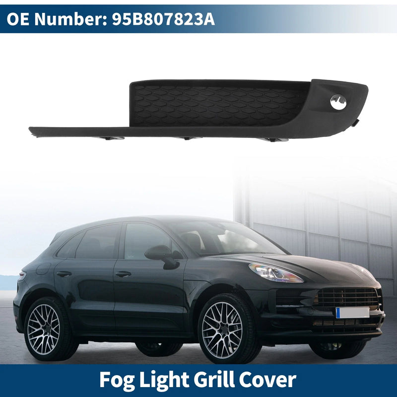 Porsche Macan Front Left Fog Light Grill (2018-2021)