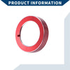 Ford Mustang 2015-2020 Red 1 x Piece Headlight Switch Knob Cover Ring