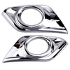 Nissan X-TRAIL Fog Light Trims Bezel Chrome Frame (2014-2016)