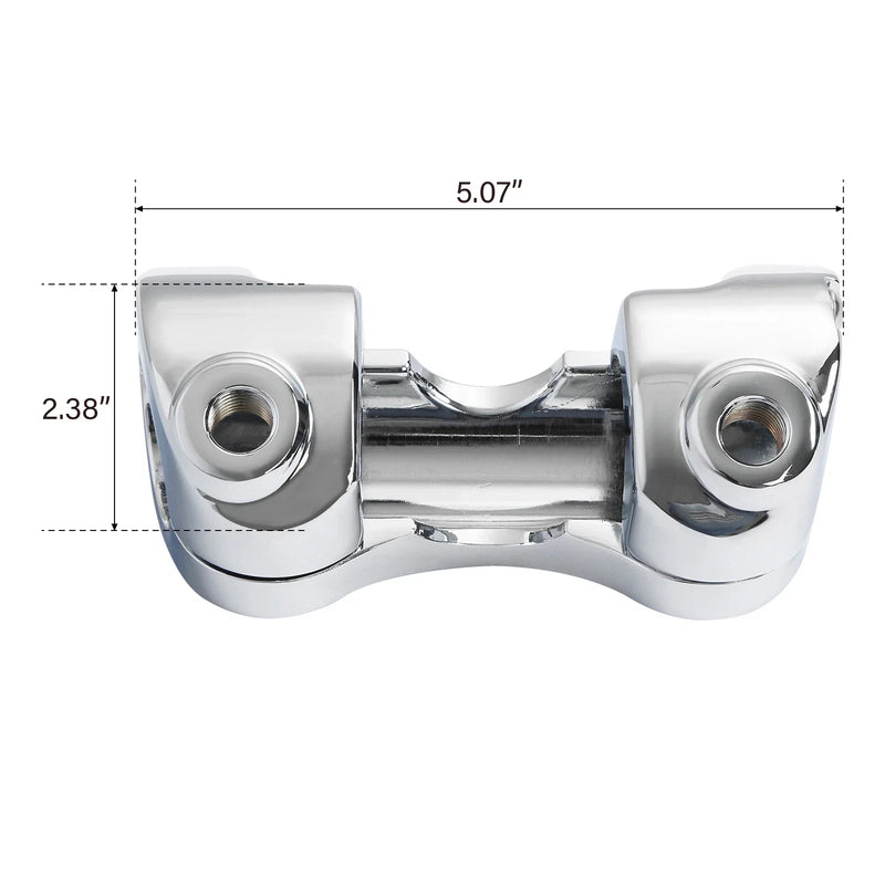 Harley Road King FLHRXS 1.25" Handlebar Riser Top Clamp (2017-2024)