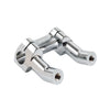 Harley Dyna Softail Sportster 3.5" Chrome Handlebar Risers Clamp
