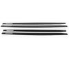 2020+ BMW 4 Series G22 G23 M440i 430i Glossy Black Side Skirts Extensions