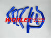 HONDA XRV750 7 x QLD-BLUE Silicone Radiator Hose Kits (1993-2003)