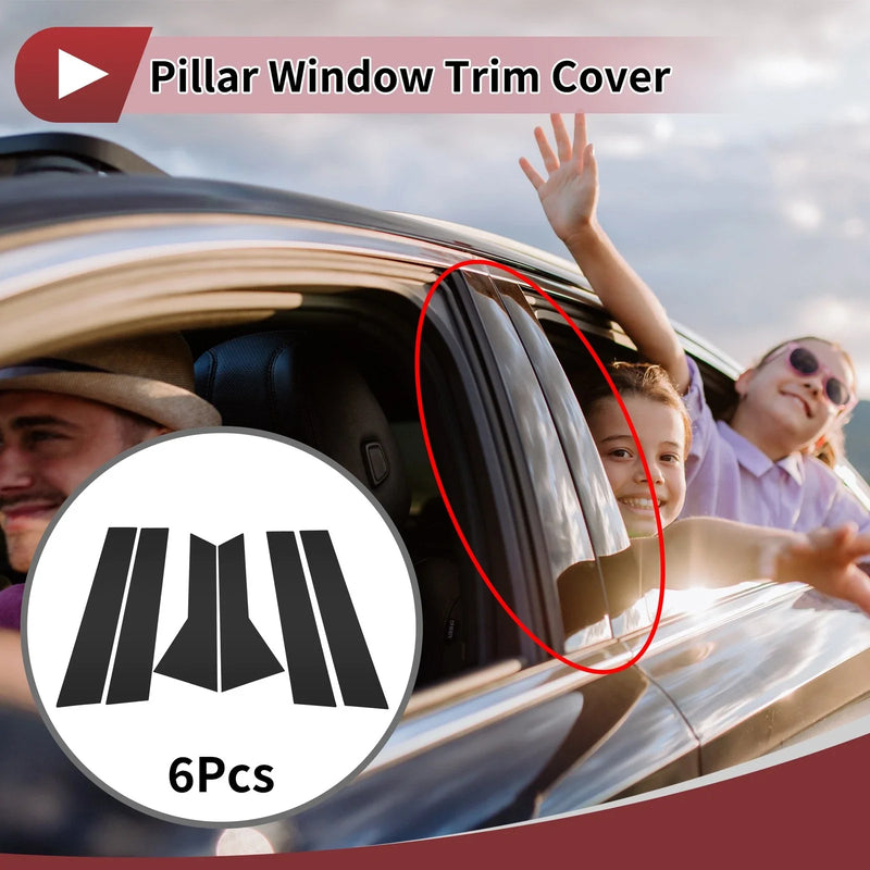 Infiniti QX50 6 x Door Pillar Window Trim (2019-2023)