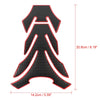 Motorcycle Motorcycle Fuel Tank Protector 3D PVC Rubber Pad Emblem Badge Sticker Red Decal