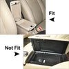 Car SUV Red PU Memory Foam Console Armrest Cushion Pad