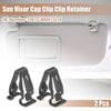 Ford Edge Black Sun Visor Cap Clips (2015-2023)