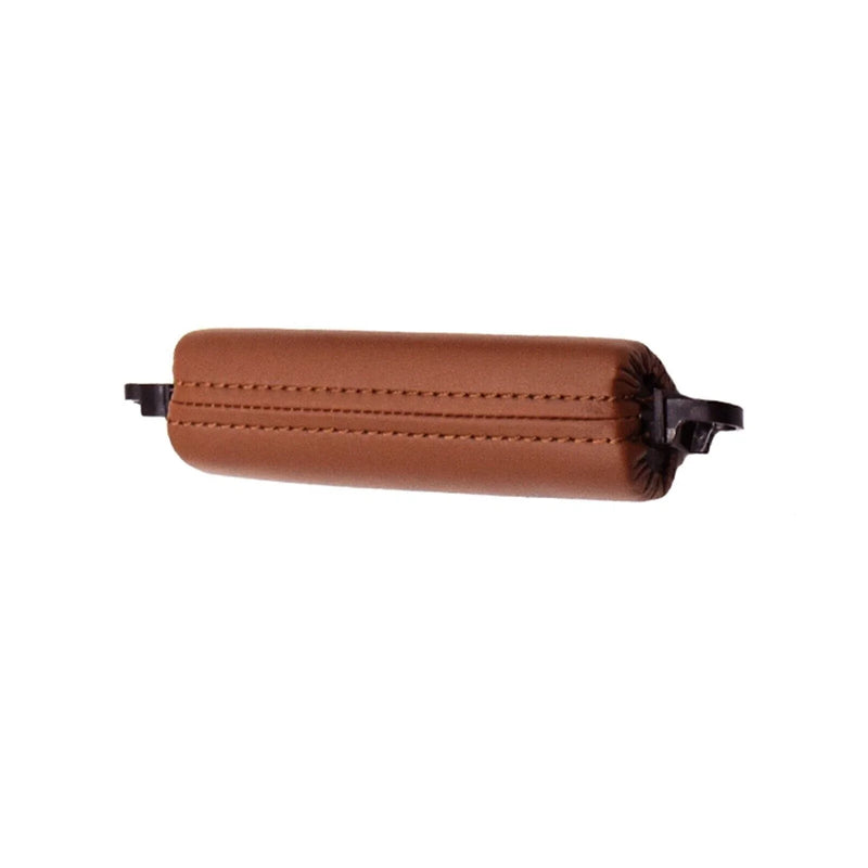VW Touareg Brown Leather Inner Door Pull Handle Bar (2003-2010)