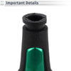 Chevrolet Spark Green Black 5 Speed Manual Gear Shift Knob