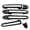 Cadillac ATS, XTS, CT6, XT4, XT5, XT6 8x Black Door Handle Cover Trim (13-20)