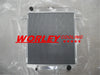 Landcruiser HDJ78 HDJ79 HZJ78 HZJ79 Aluminum Radiator + Blue Hose (1990-2007)