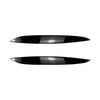 VW Golf 4 MK4 Headlight Eyelid Covers 2 x Gloss Black (1997-2006)