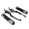 Kawasaki ZX10R / RR Titanium Extendable Brake Clutch Lever Grips (2004-2023)