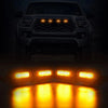 Toyota Tacoma 4 x Front Grille LED Light Lamps Smoke Lens (2020-2023)