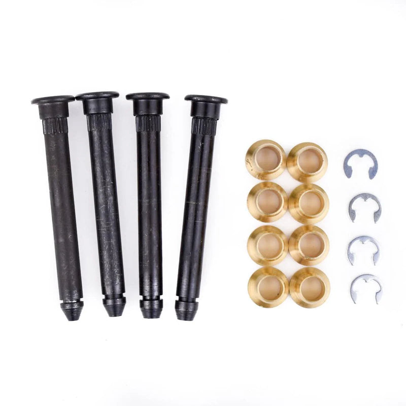 Set 4 Door Hinge Pins Bushing Kit Fits Nissan Navara D21 Pickup Truck 1986-97 DE