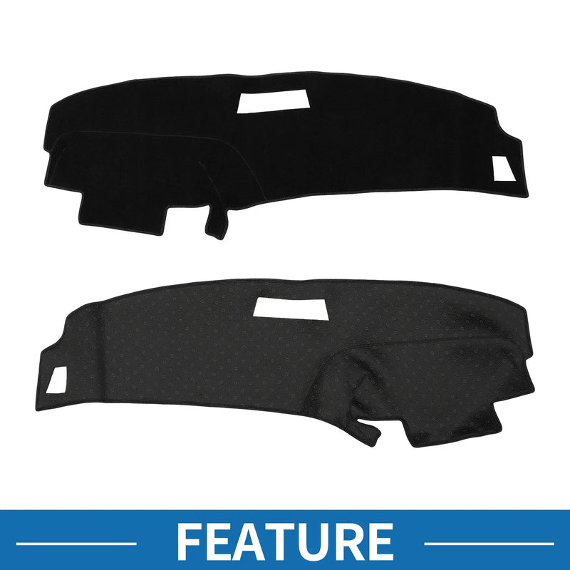 Ford Ranger 1989-1994 Sun Protector Black Dashboard Cover Mat