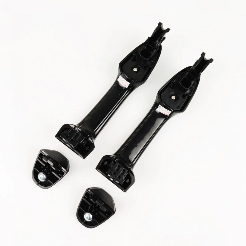 Outer Door Handle Black Matte Rear L+R Fits Toyota Hilux Revo SR5 4D 2015-19 D05