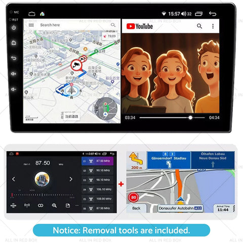 Nissan Navara D40 7" In-Dash GPS Radio Stereo (2007-2015)