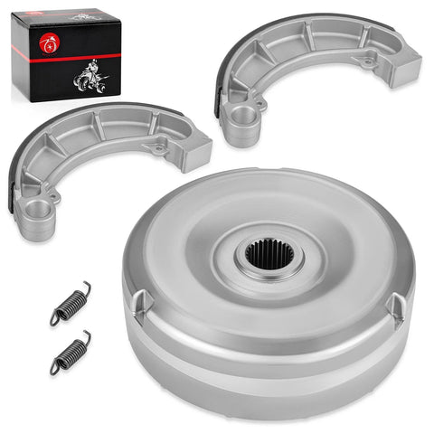 Rear Brake Drum Hub w/ Shoes Honda Foreman 450/Rancher 350/400