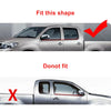 HILUX SR5 Double Cab 4x Weather Strip Window Moulding Trim (2005-2015)