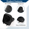 Ford Transit Mk7 Car Gear Shift Stick Gaiter Black Leather (2006-2013)