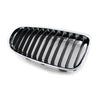 BMW E90 E91 LCI 328i 335i Chrome Black Front Kidney Grille (2009-2011)