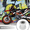 Motorcycle ATV 8mm Chain Roller Pulley Slider Tensioner Wheel Guide White