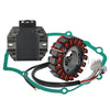 Yamaha YB125SPD, YBR125ED Stator Coil, Regulator Rectifier, Gasket (2008-2014)