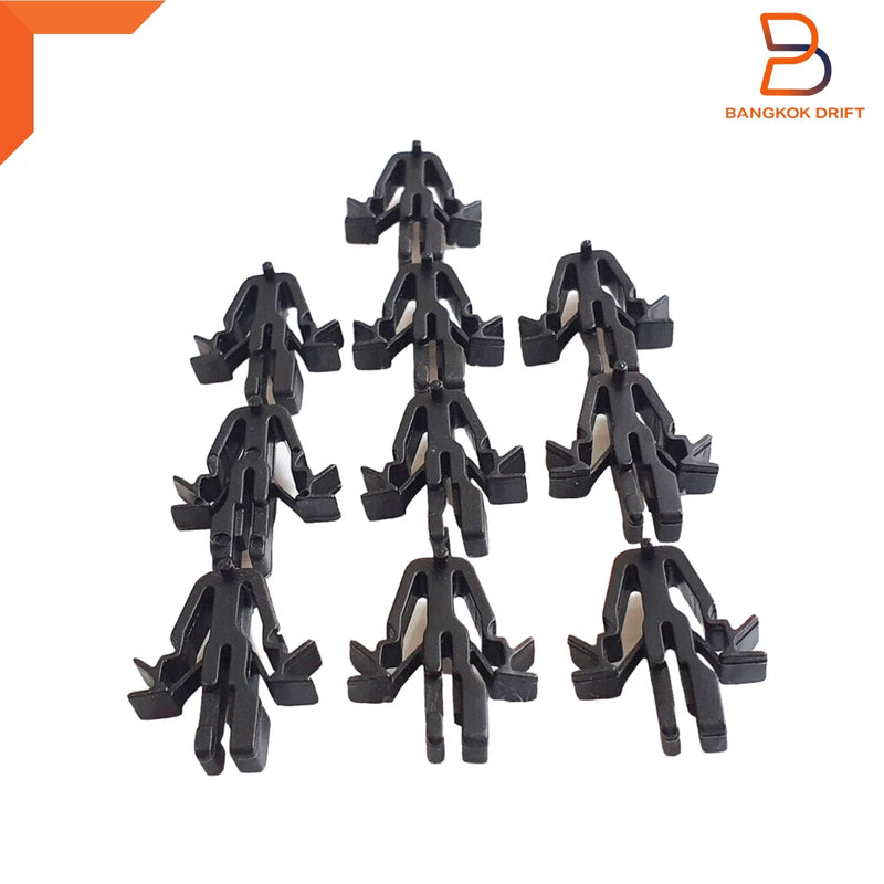 Toyota Hilux LN56 LN60 10 x Front Radiator Grille Clip Fasteners (84-88)